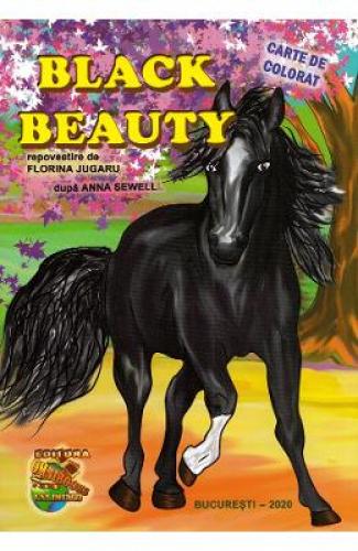 Black Beauty dupa Anna Sewell - Carte de colorat - Carti pentru copii -  Practic pentru copii