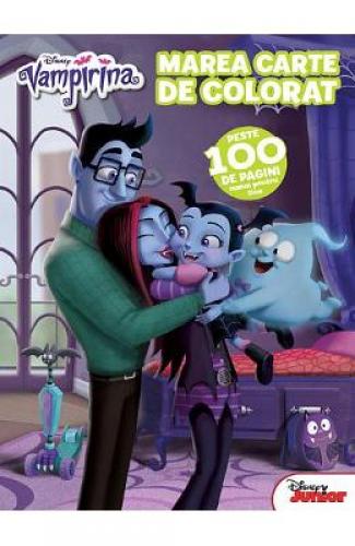 Disney Vampirina - Marea carte de colorat - Carti pentru copii - Carti de colorat