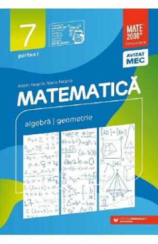 Matematica Consolidare - Clasa 7 Partea 1 - Anton Negrila - Maria Negrila - Manuale Scolare - Culegeri Auxiliare